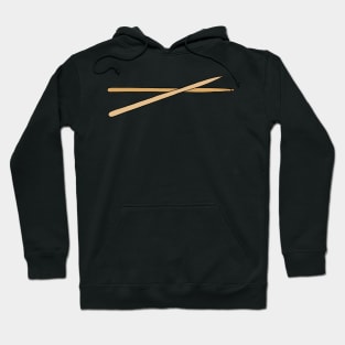 Drum Sticks Concert Illustration Hoodie